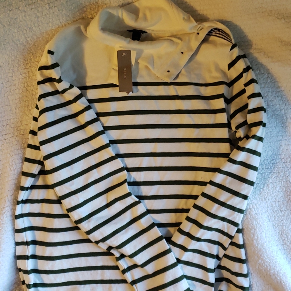 NWT J. Crew nautical pullover